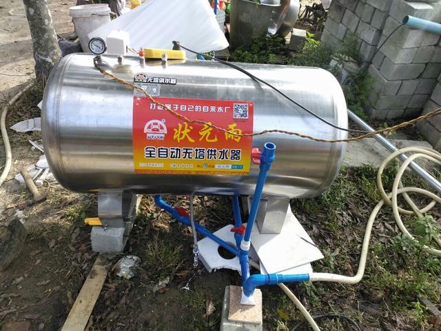 無塔供水器壓力罐在農村如何搭配水井使用