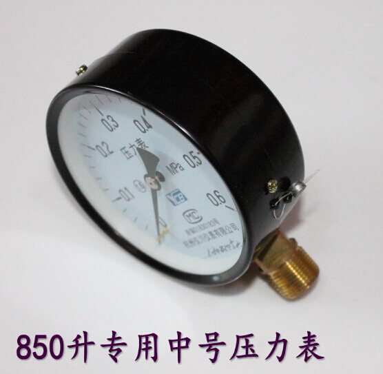 無塔供水設備壓力表的選擇